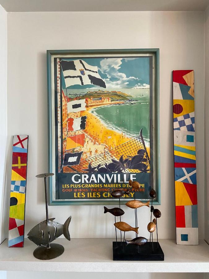 Le Petit Logis - Vue Mer Granville Ngoại thất bức ảnh